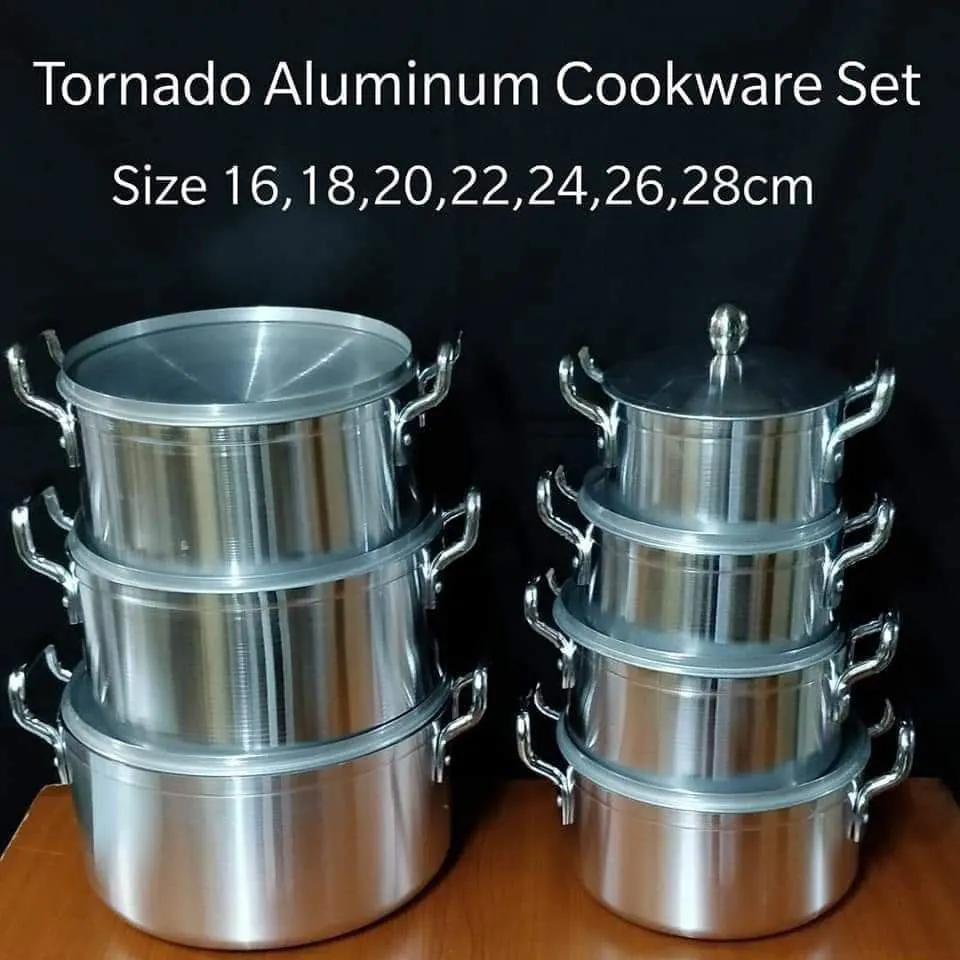 Aluminium Cookware Set 14pc at Kamukunji Utensils