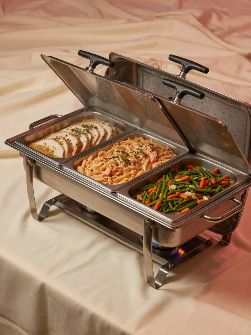 Chafing Dish 9L Triple at Kamukunji Utensils