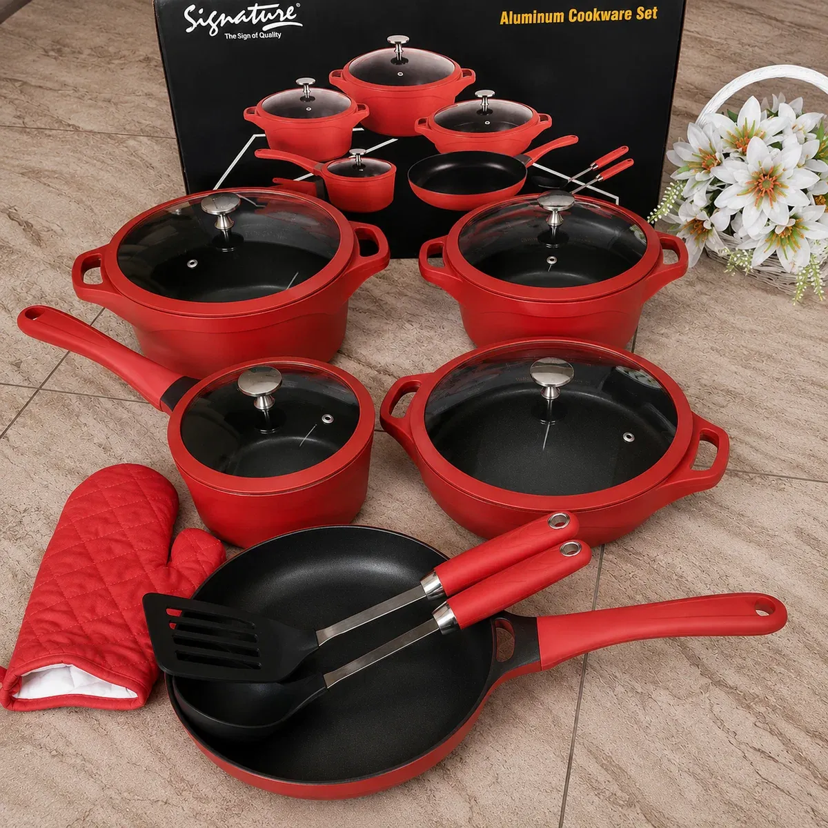 Die-cast Cookware Set 12pc at Kamukunji Utensils