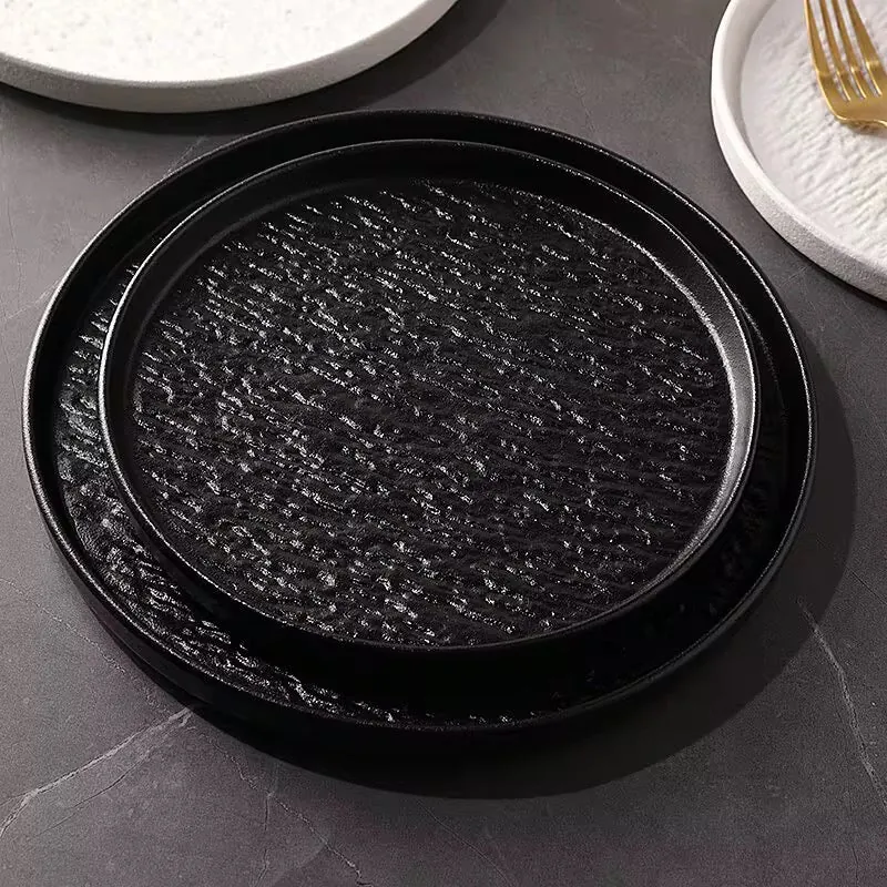Black Ceramic Dinner Set 16pc in a Kenyan kitchen context