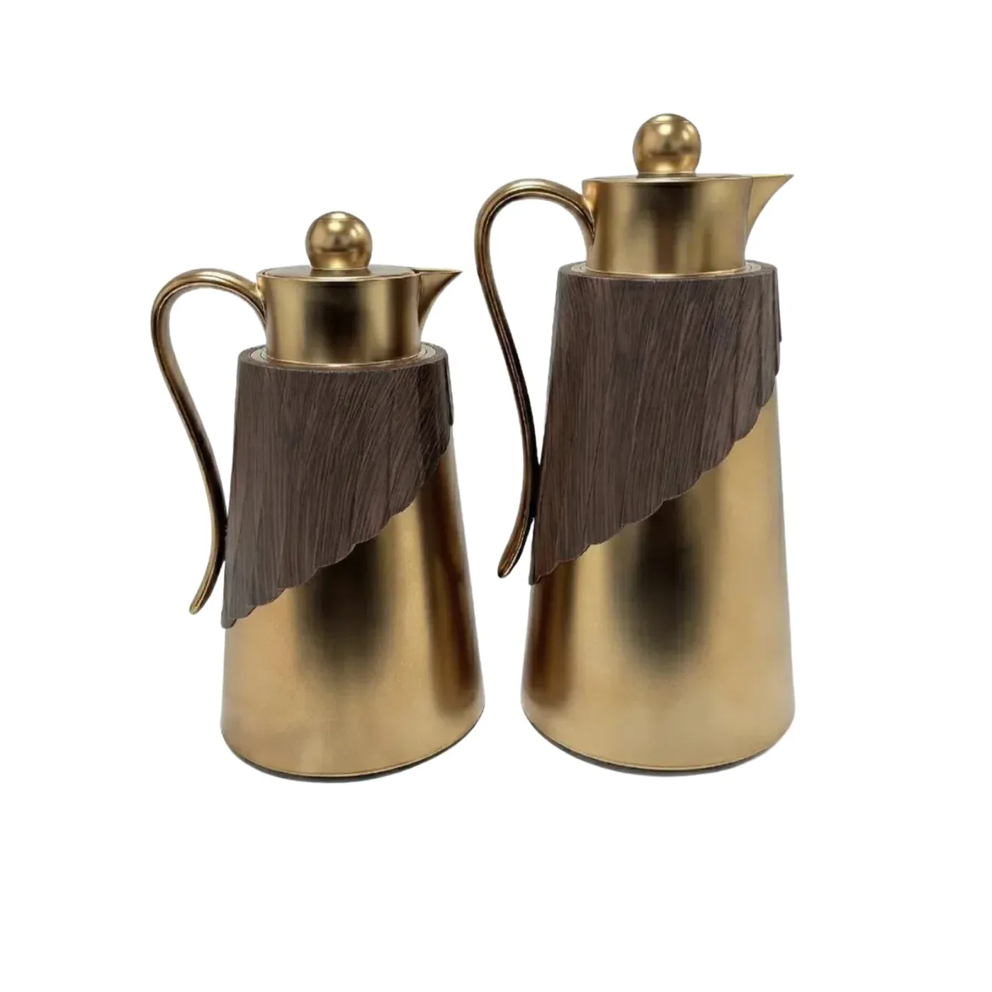 Gold Thermal Flask Set 1L and 1.3L at Kamukunji Utensils
