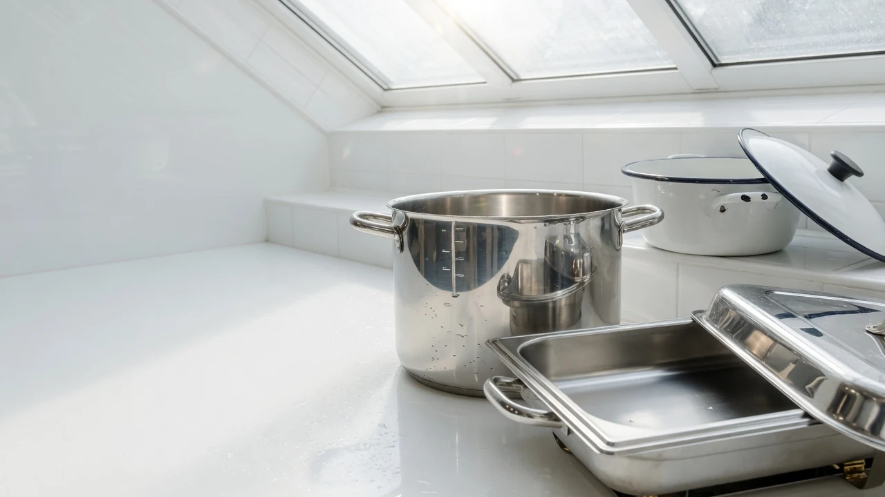 Hydraulic chafing dish, stock pot and enamel casserole