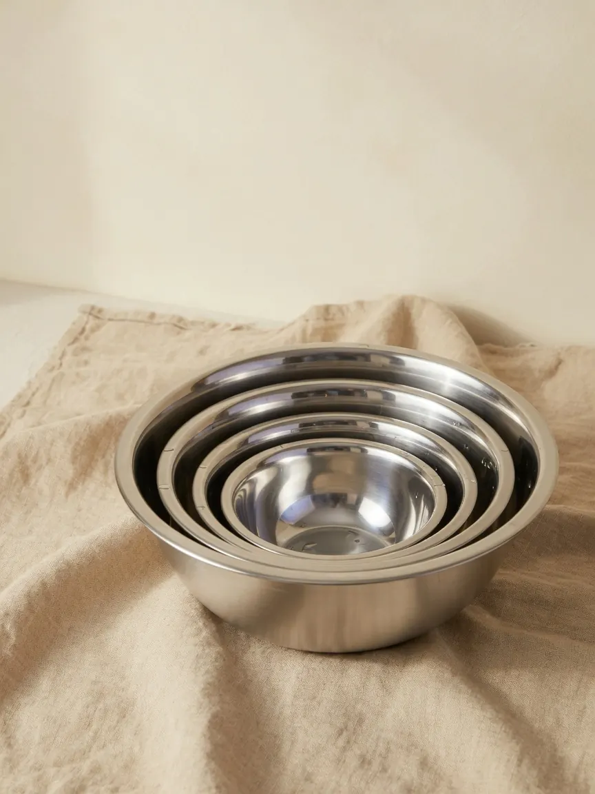 Stainless Mixing Bowl Set 5pc at Kamukunji Utensils