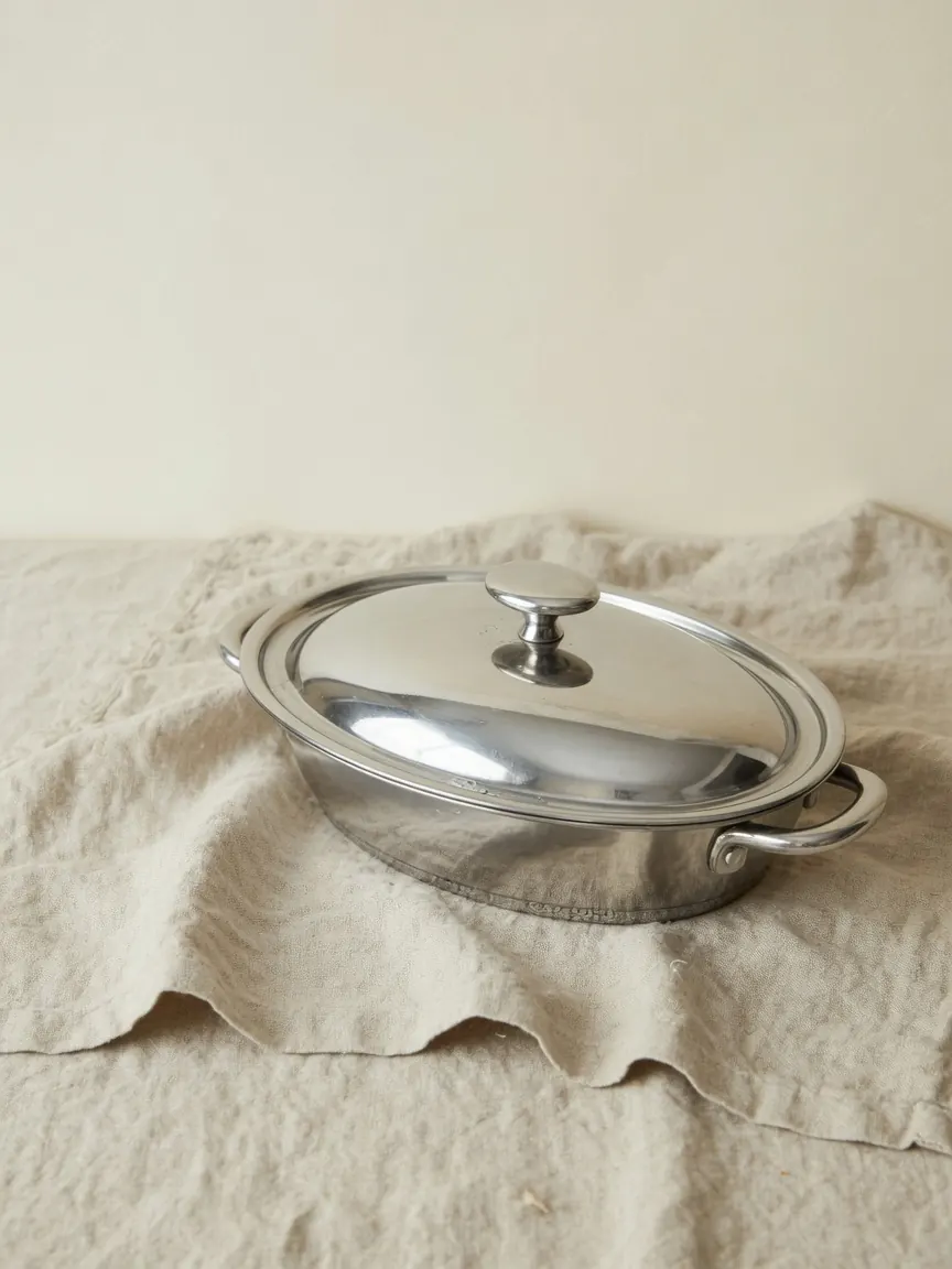 Stainless Oval Serving Dish 40cm at Kamukunji Utensils
